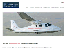 Tablet Screenshot of flyinpoland.com